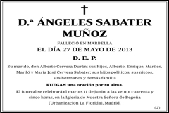 Ángeles Sabater Muñoz